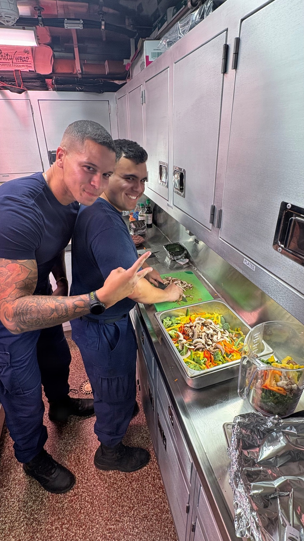Culinary excellence in uniform