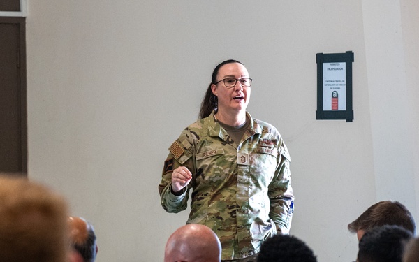 501st CSW leadership hosts RAF Fairford all-call