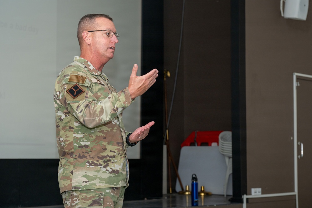 501st CSW leadership hosts RAF Fairford all-call