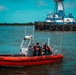 USCGC Jeffrey Palazzo Deck Department Tackles Port Fourchon Small Boat Exercises