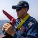 USS Rafael Peralta Bridge Watchstander