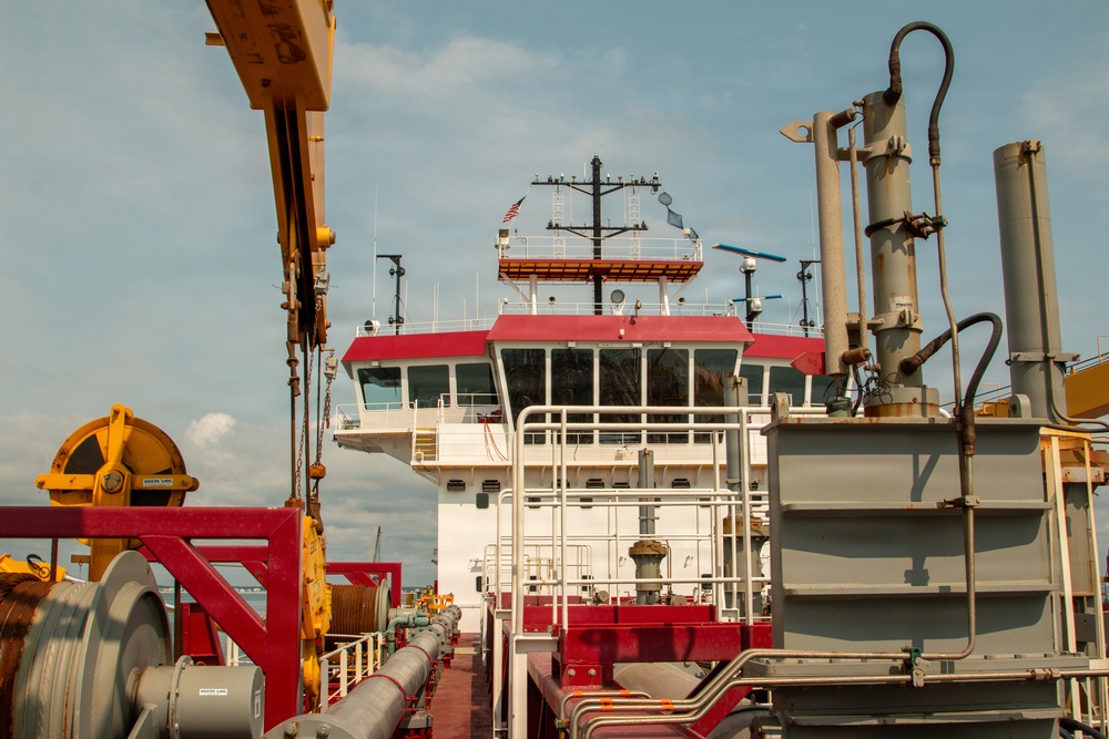 A Modern Marvel on the Coast: High-Tech Dredge Amelia Island Restores Surfside Beach