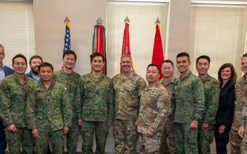 DEVCOM hosts Singapore Army general, promotes international research collaboration