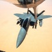 KC-135 refuels F-15s in CENTCOM operations