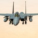 KC-135 refuels F-15s in CENTCOM operations