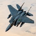 KC-135 refuels F-15s in CENTCOM operations