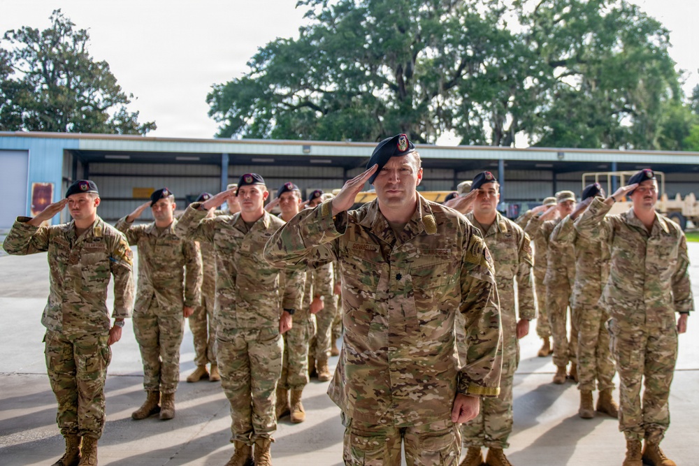15th ASOS Change of Command