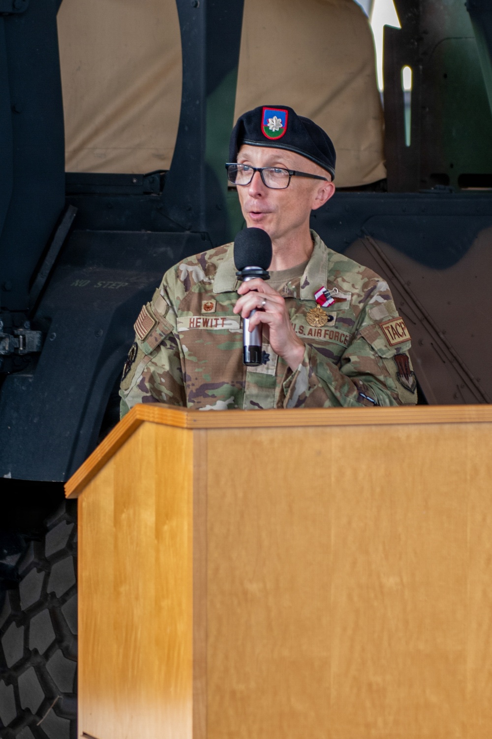 15th ASOS Change of Command