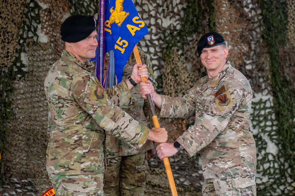 15th ASOS Change of Command