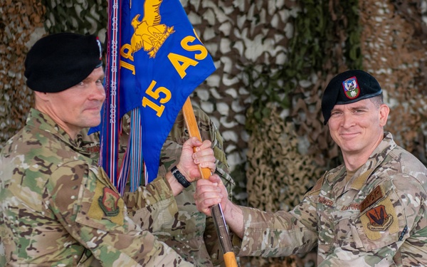 15th ASOS Change of Command