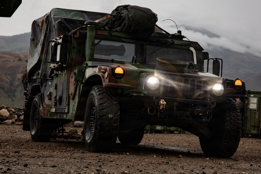 MTX 26-3: Marines with CLB 25 conduct a resupply during MTX 26-3.