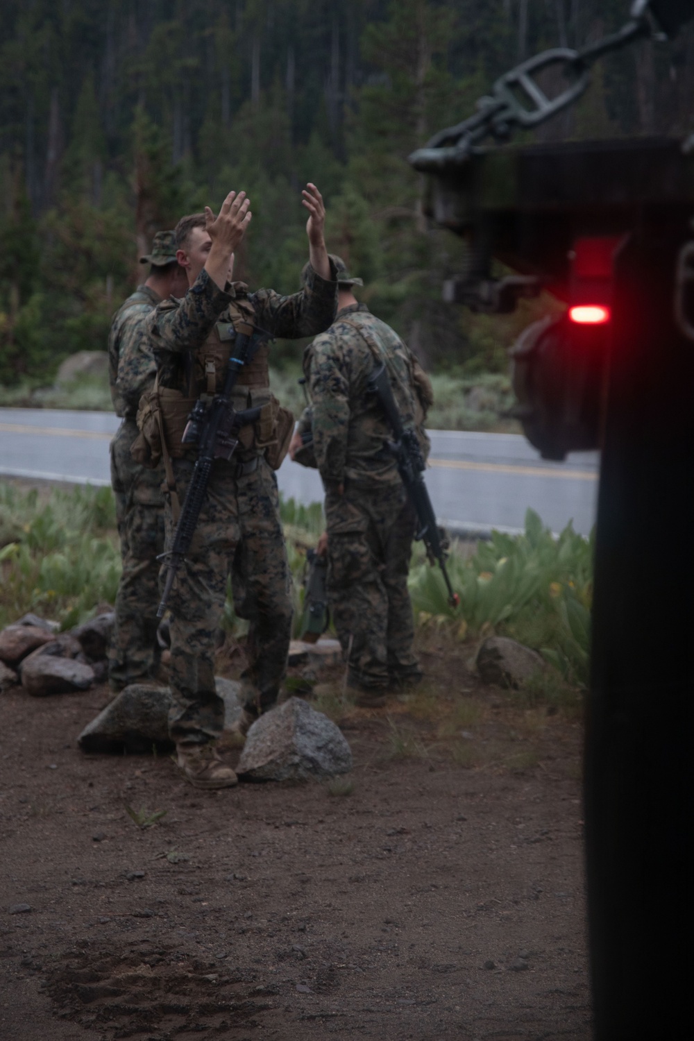 MTX 26-3: Marines with CLB 25 conduct a resupply during MTX 26-3.