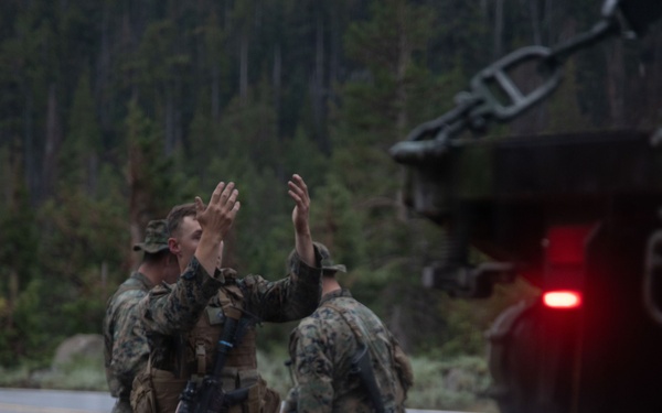 MTX 26-3: Marines with CLB 25 conduct a resupply during MTX 26-3.