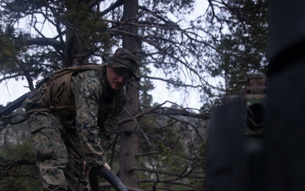 MTX 26-3: Marines with CLB 25 conduct a resupply during MTX 26-3.
