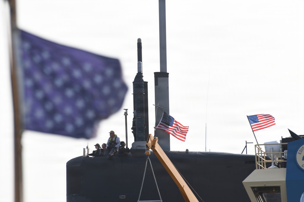 USS Georgia Returns to Kings Bay