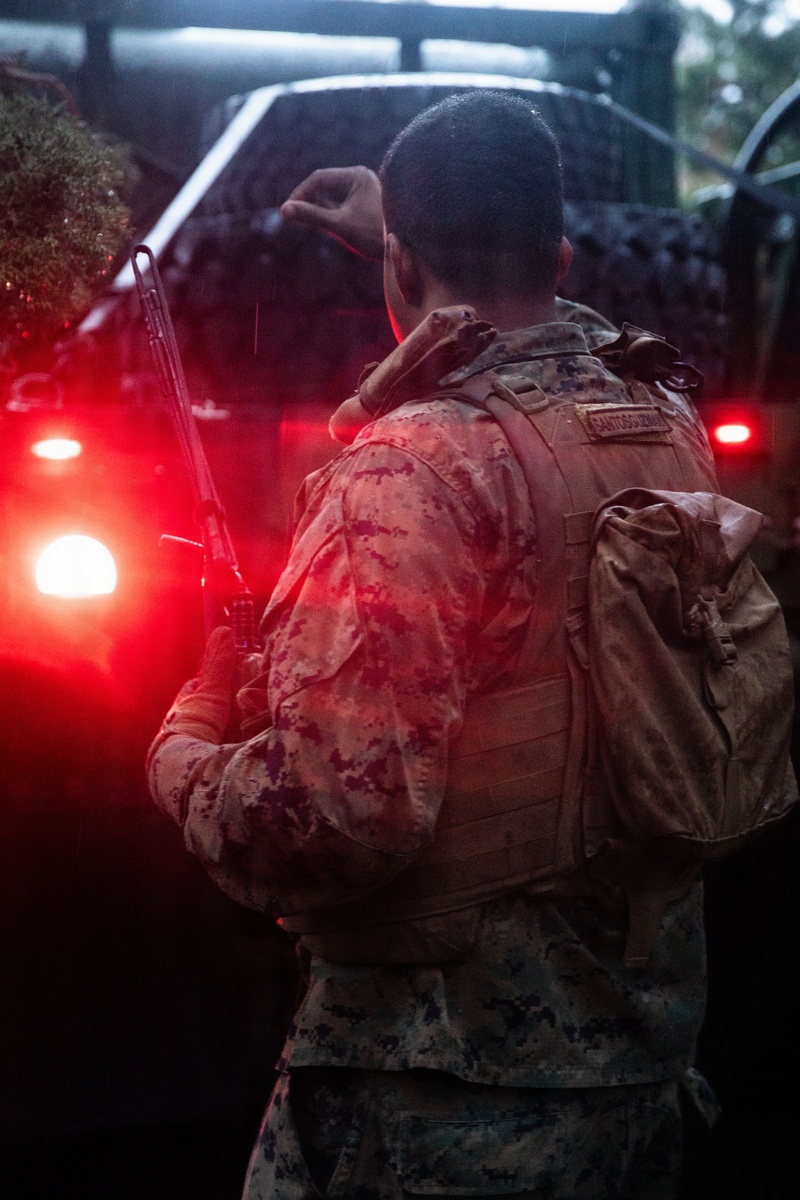 MTX 26-3: Marines with CLB 25 conduct a resupply during MTX 26-3.