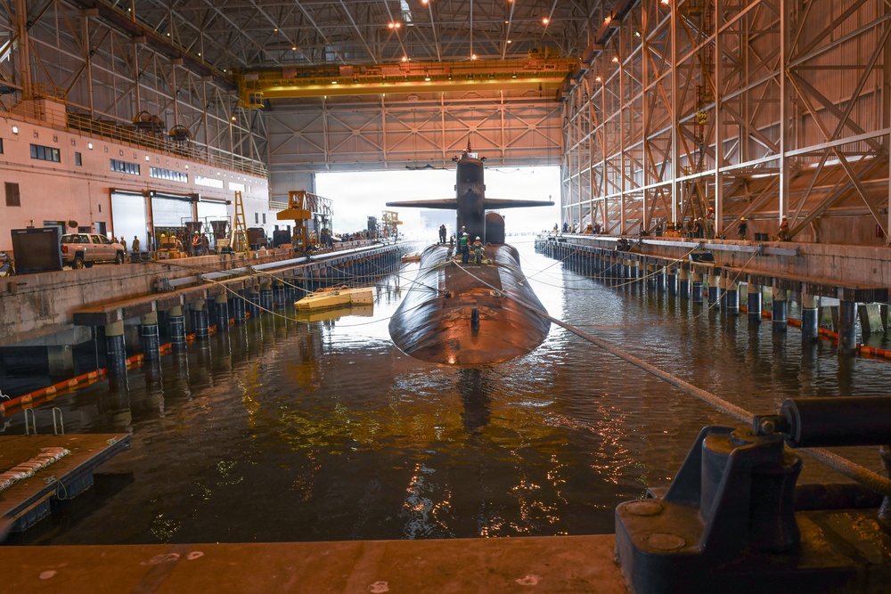 USS Georgia Returns to Kings Bay