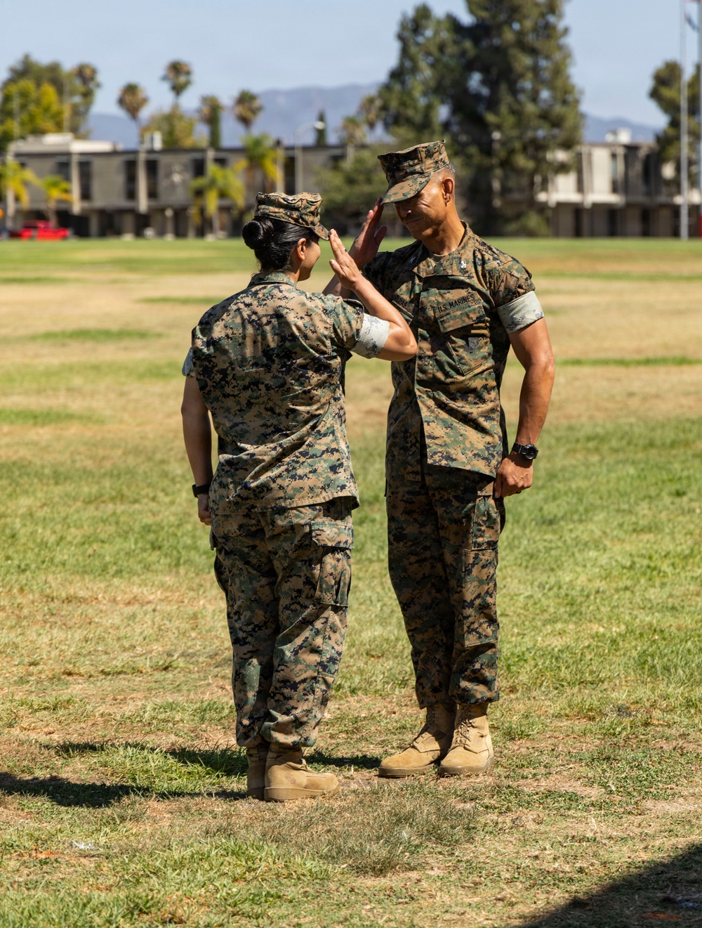 CLR-1 conducts change of command, welcoming new commander