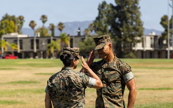 CLR-1 conducts change of command, welcoming new commander