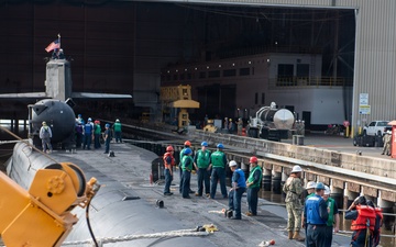 USS Georgia Returns to Kings Bay
