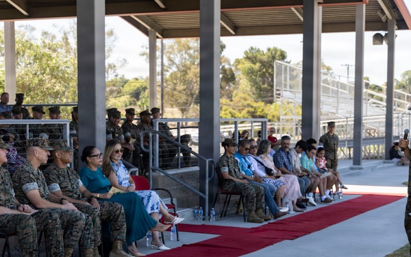CLR-1 conducts change of command, welcoming new commander