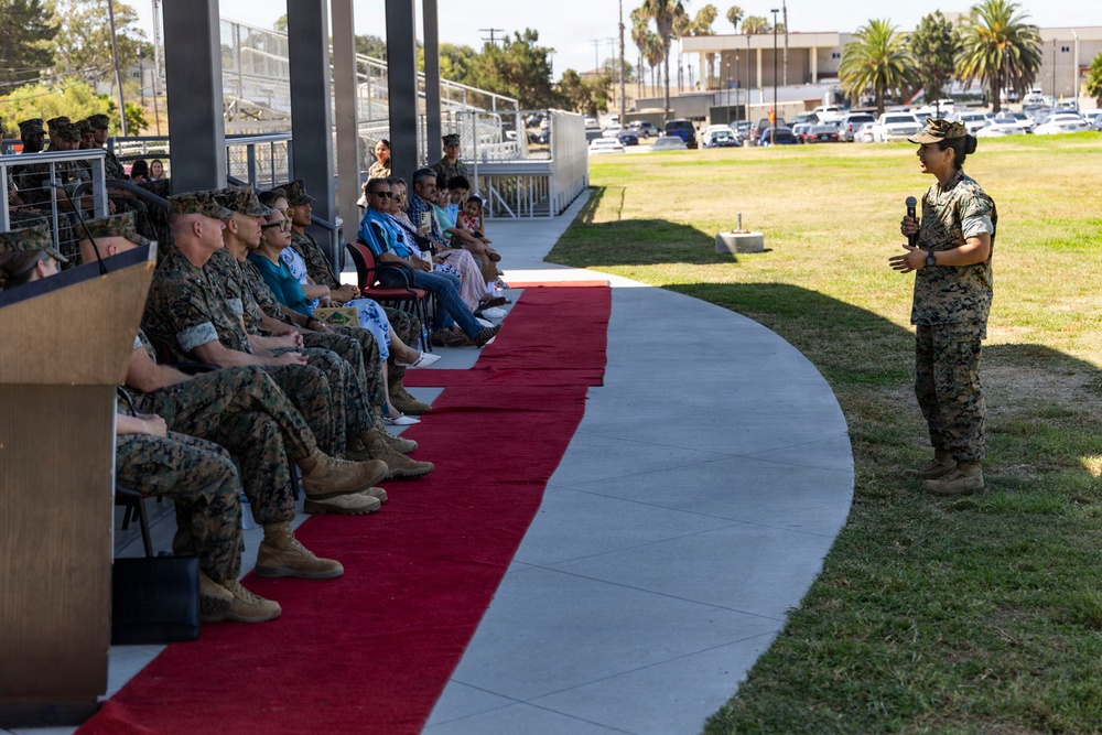 CLR-1 conducts change of command, welcoming new commander
