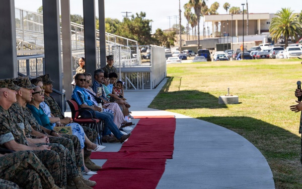 CLR-1 conducts change of command, welcoming new commander