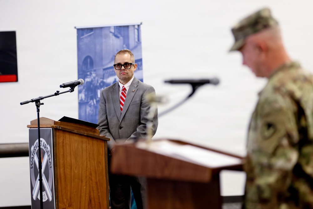 U.S. Army Watervliet Arsenal Change of Command
