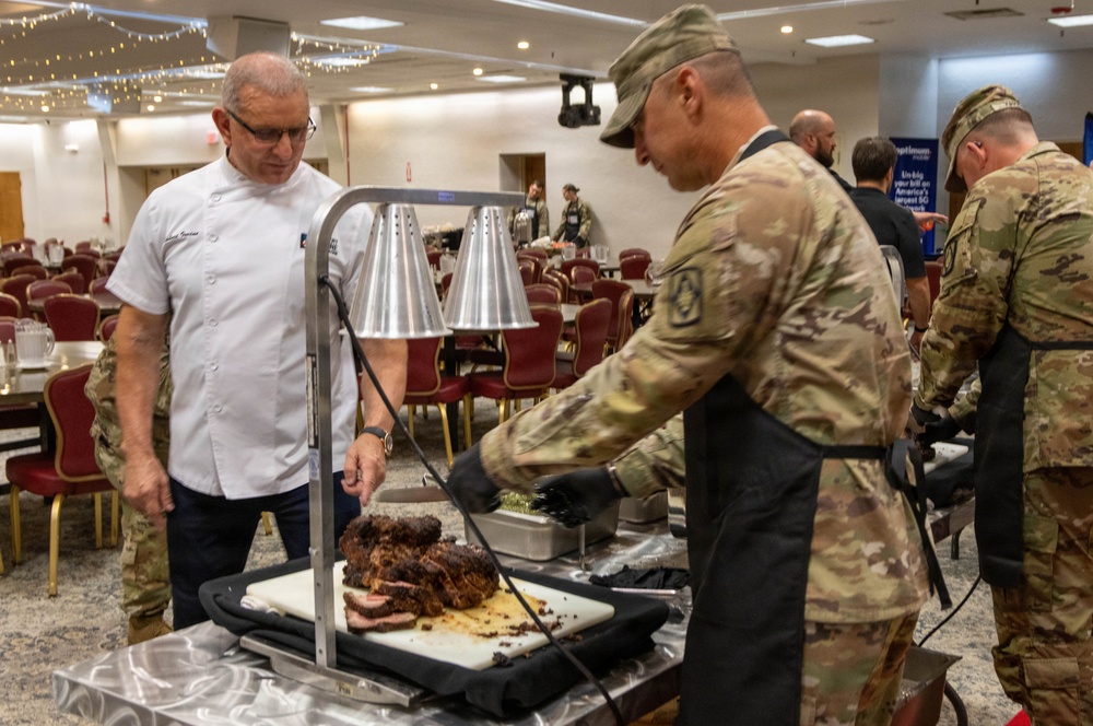 Six courses, one table: Fort Sill meal brings Soldiers, leaders together
