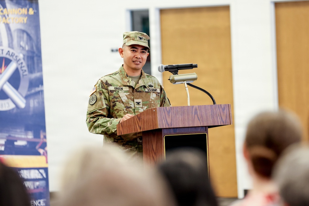 U.S. Army Watervliet Arsenal Change of Command