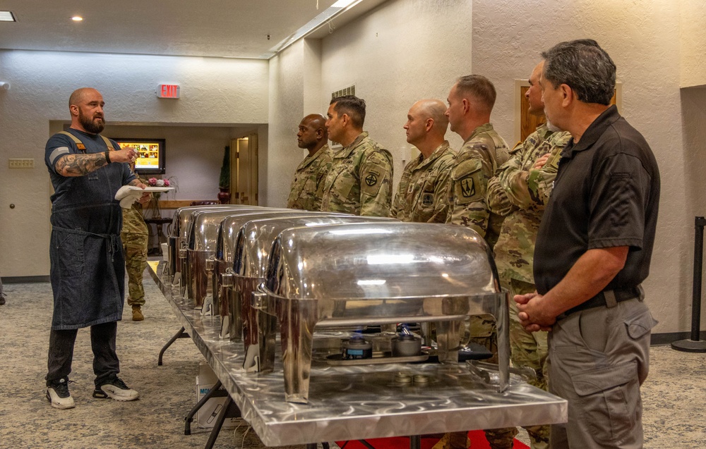 Six courses, one table: Fort Sill meal brings Soldiers, leaders together