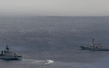 George Washington Conducts Replenishment-at-Sea