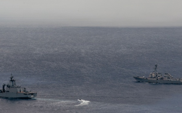 George Washington Conducts Replenishment-at-Sea