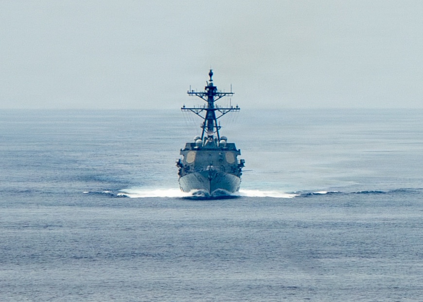 George Washington Carrier Strike Group Conducts Routine Operations While Underway in the South China Sea
