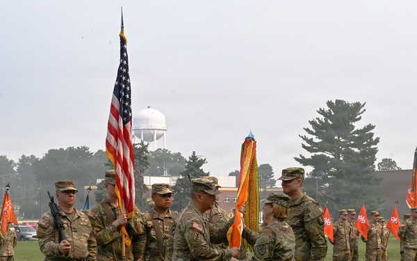 21st Theater Signal Brigade holds change of command ceremony