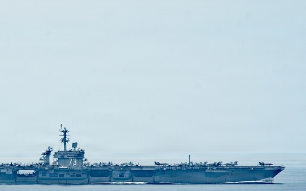 George Washington Carrier Strike Group Conducts Routine Operations While Underway in the South China Sea