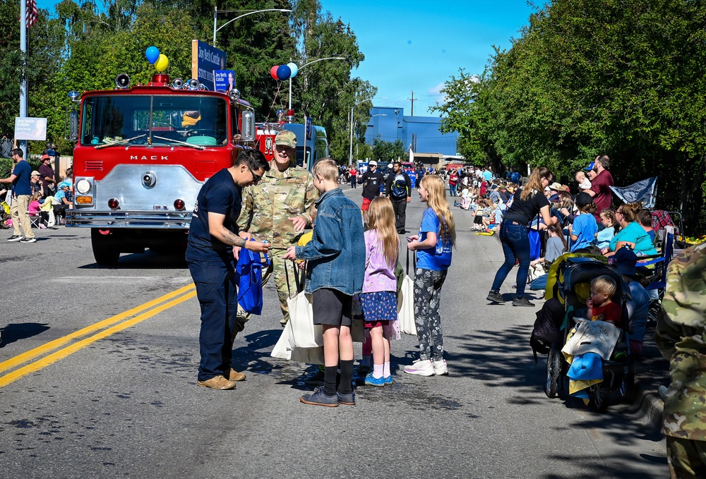 Guardians of the Last Frontier Celebrate Golden Days Parade