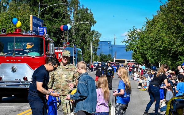 Guardians of the Last Frontier Celebrate Golden Days Parade