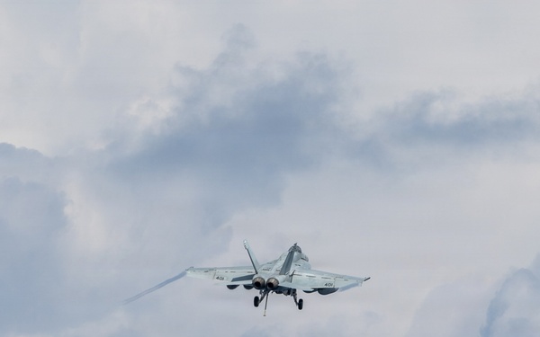 George Washington Conducts Flight Operations