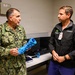 Acting Navy Surgeon General Conducts Office Calls with Medical Personnel