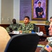 Acting Navy Surgeon General Conducts Office Calls with Medical Personnel