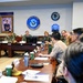 Acting Navy Surgeon General Conducts Office Calls with Medical Personnel