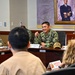 Acting Navy Surgeon General Conducts Office Calls with Medical Personnel