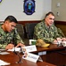 Acting Navy Surgeon General Conducts Office Calls with Medical Personnel