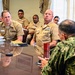 Acting Navy Surgeon General Conducts Office Calls with Medical Personnel