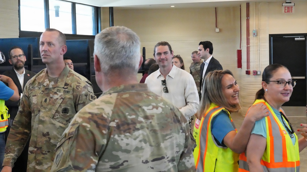 Fort Bliss 3D barracks ribbon cutting ceremony