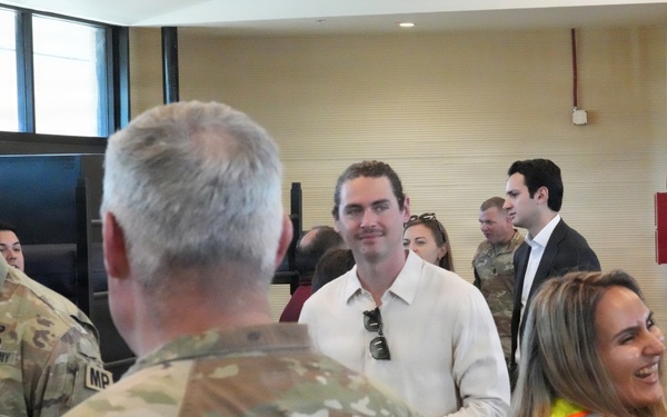Fort Bliss 3D barracks ribbon cutting ceremony