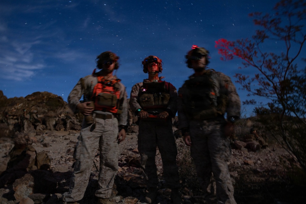 Marines with 2nd Battalion 5th Marine Regiment conduct Company Night Attacks during SLTE 4-26