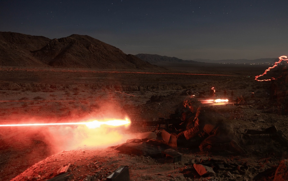 Marines with 2nd Battalion 5th Marine Regiment conduct Company Night Attacks during SLTE 4-26