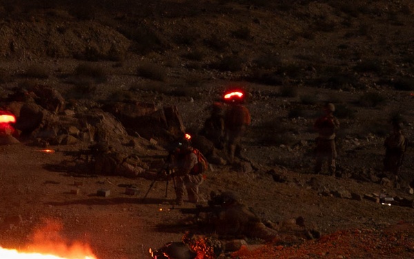 Marines with 2nd Battalion 5th Marine Regiment conduct Company Night Attacks during SLTE 4-26